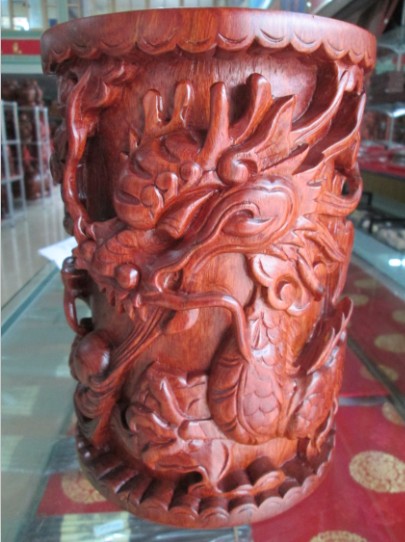 ỐNG GỖ ĐỤC PHONG THUỶ